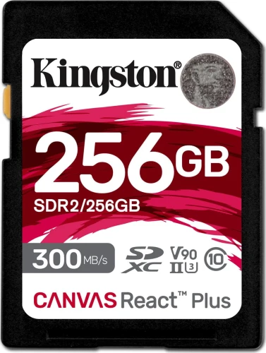 Kingston Canvas React Plus SDXC 256 GB Class 10 UHS-II/U3 V90