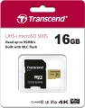 Transcend 500S MicroSDHC 16 GB Class 10 UHS-I/U3 V30