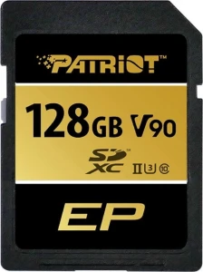 Patriot EP SDXC 128 GB Class 10 UHS-II U3 V90