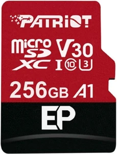 Patriot EP Series MicroSDXC 256 GB Class 10 UHS-I/U3 A1 V30