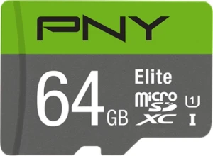 PNY Elite MicroSDXC 64 GB Class 10 UHS-I/U1 A1 V10
