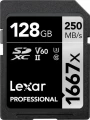 Lexar Professional 1667x (2 szt.) SDXC 128 GB Class 10 UHS-II/U3 V60