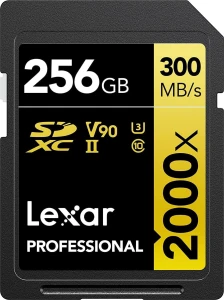 Lexar Professional 2000x SDXC 256 GB Class 10 UHS-II/U3 V90