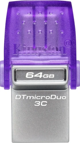 Kingston DataTraveler microDuo 3C Gen3, 64 GB
