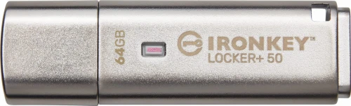 Kingston IronKey Locker+ 50, 64 GB