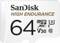 SanDisk High Endurance MicroSDXC 64 GB Class 10 UHS-I/U3 A1 V30