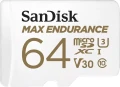 SanDisk Max Endurance MicroSDXC 64 GB Class 10 UHS-I/U3 V30