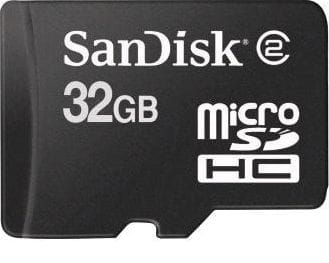 SanDisk MicroSDHC 32 GB Class 4