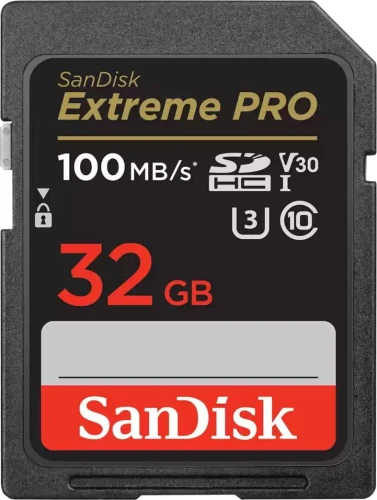 SanDisk Extreme PRO SDHC 32 GB Class 10 UHS-I/U3 V30
