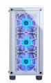 Corsair Crystal Series 460X RGB Compact ATX Mid-Tower, WHITE