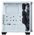 Corsair Crystal Series 460X RGB Compact ATX Mid-Tower, WHITE