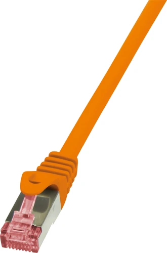 LogiLink CAT 6 Patchcord S/FTP PIMF Pomarańczowy 0.5M