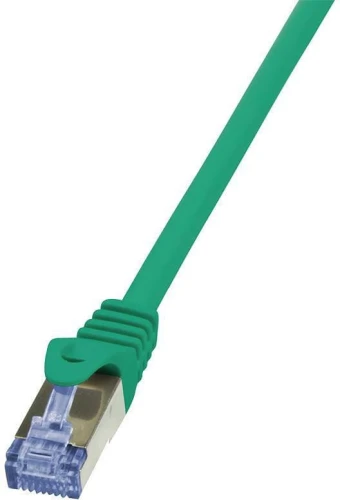 LogiLink Patchcord CAT 6A S/FTP 0.5m Zielony