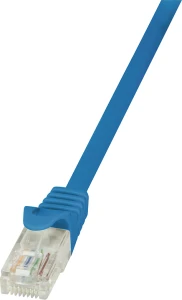 LogiLink CAT 5e Patchcord U/UTP Niebieski 1M