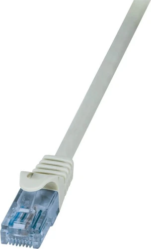 LogiLink RJ-45/RJ-45, kat.6A, U/UTP, szary, 2m