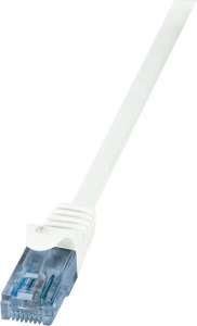 LogiLink RJ-45/RJ-45, kat.6A, U/UTP, biały, 3m