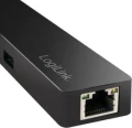 LogiLink 1x RJ-45 + 3x USB-A 3.0