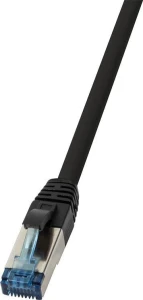 LogiLink Patchkabel CAT6A S/FTP AWG27f. Industrie black 50m