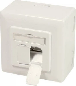 Logilink NP0006A Wall Outlet Pure White