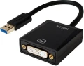 LogiLink USB - DVI Czarny