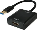 LogiLink USB - HDMI Czarny