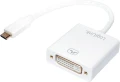 LogiLink USB-C - DVI Biały