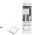 LogiLink USB-C - DVI Biały