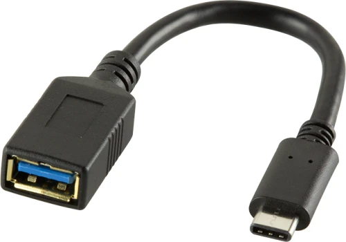 LogiLink USB-C - USB Czarny