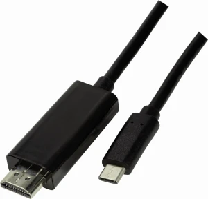 LogiLink USB-C - HDMI 1.8 m Czarny