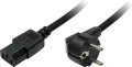 LogiLink Kabel zasilający Schuko-C13, 1,80m