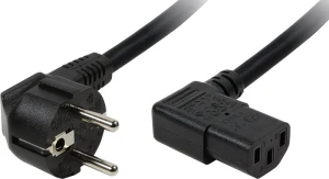 LogiLink Kabel zasilający Schuko-C13, 2m