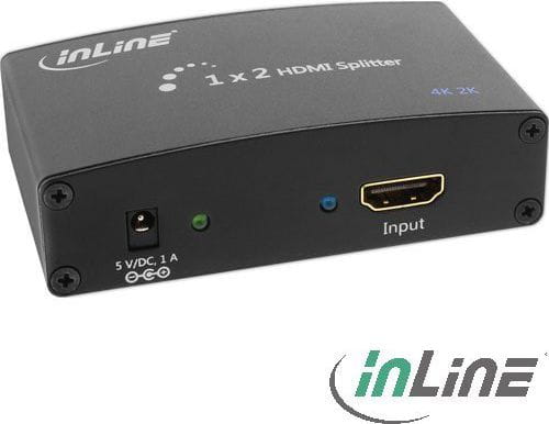 Delock InLine Splitter HDMI 2 porty 4K2K UltraHD