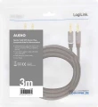 LogiLink Banan x2 - Banan x2 3m czarny