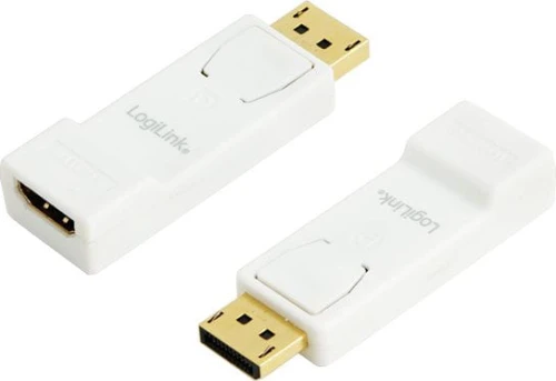 LogiLink DisplayPort - HDMI biały