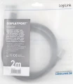 LogiLink DisplayPort - DisplayPort 2m czarny