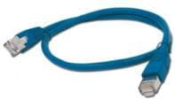Gembird PP22-0.5M/B  RJ45, osłonka zalewana, kat. 5e, FTP, 0.5m, niebieski