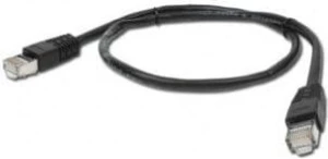 Gembird PP22-1M/BK KAT.5E FTP 1M BLACK