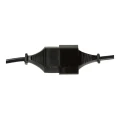 LogiLink Przedłużacz kabla zasilającego LogiLink CP123 Euro CEE 7/16 czarny 2m - CP123