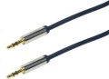 LogiLink Jack 3.5mm - Jack 3.5mm 1m niebieski