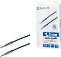 LogiLink Jack 3.5mm - Jack 3.5mm 1m niebieski