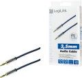 LogiLink Jack 3.5mm - Jack 3.5mm 1.5m niebieski