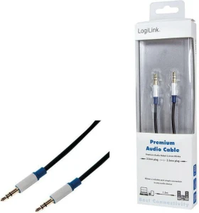 LogiLink Jack 3.5mm - Jack 3.5mm 1.5m czarny