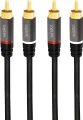 LogiLink RCA (Cinch) x2 - RCA (Cinch) x2 1.5m czarny