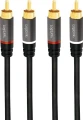 LogiLink RCA (Cinch) x2 - RCA (Cinch) x2 10m czarny