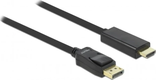 Delock DisplayPort - HDMI 3m czarny