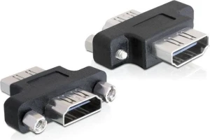 Delock HDMI - HDMI czarny