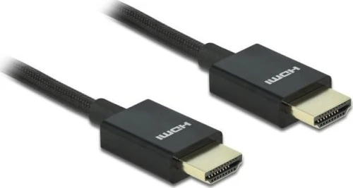 Delock HDMI - HDMI 0.5m czarny