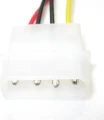 Delock Molex - SATA, 0.3m, Wielokolorowy