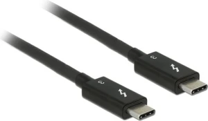 Delock Thunderbolt - Thunderbolt 0.5 m Czarny
