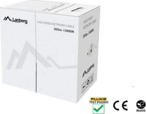 Lanberg Kabel UTP Cat.5e DRUT orange LCU5-12CU-0305-O